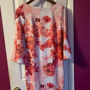 Floral Calvin Klein dress